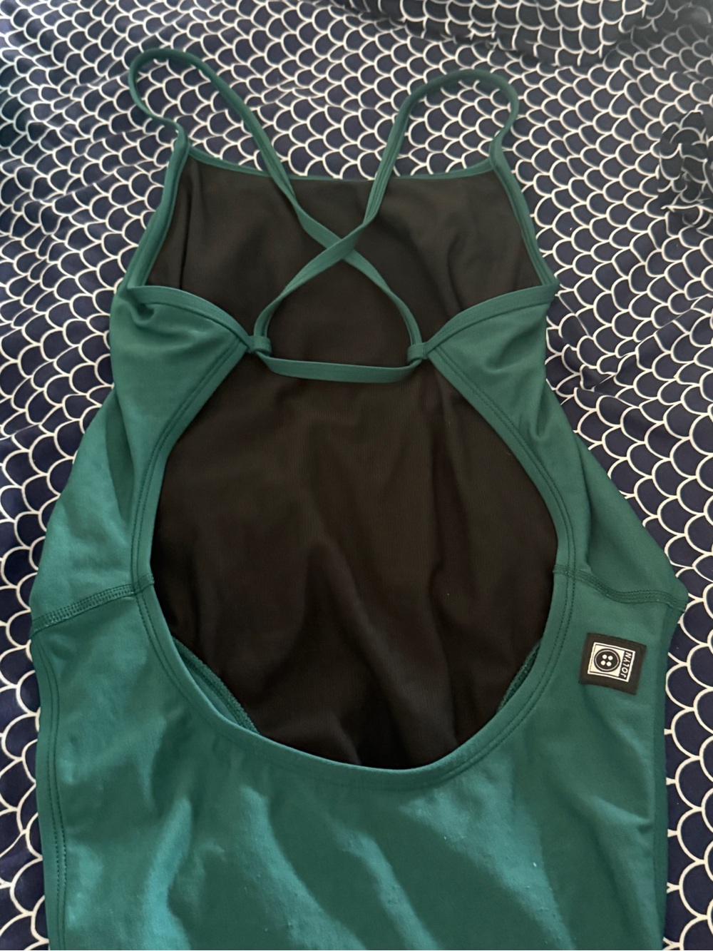 Jolyn peacock Brandon Open-Back One-Piece Swimwear 34